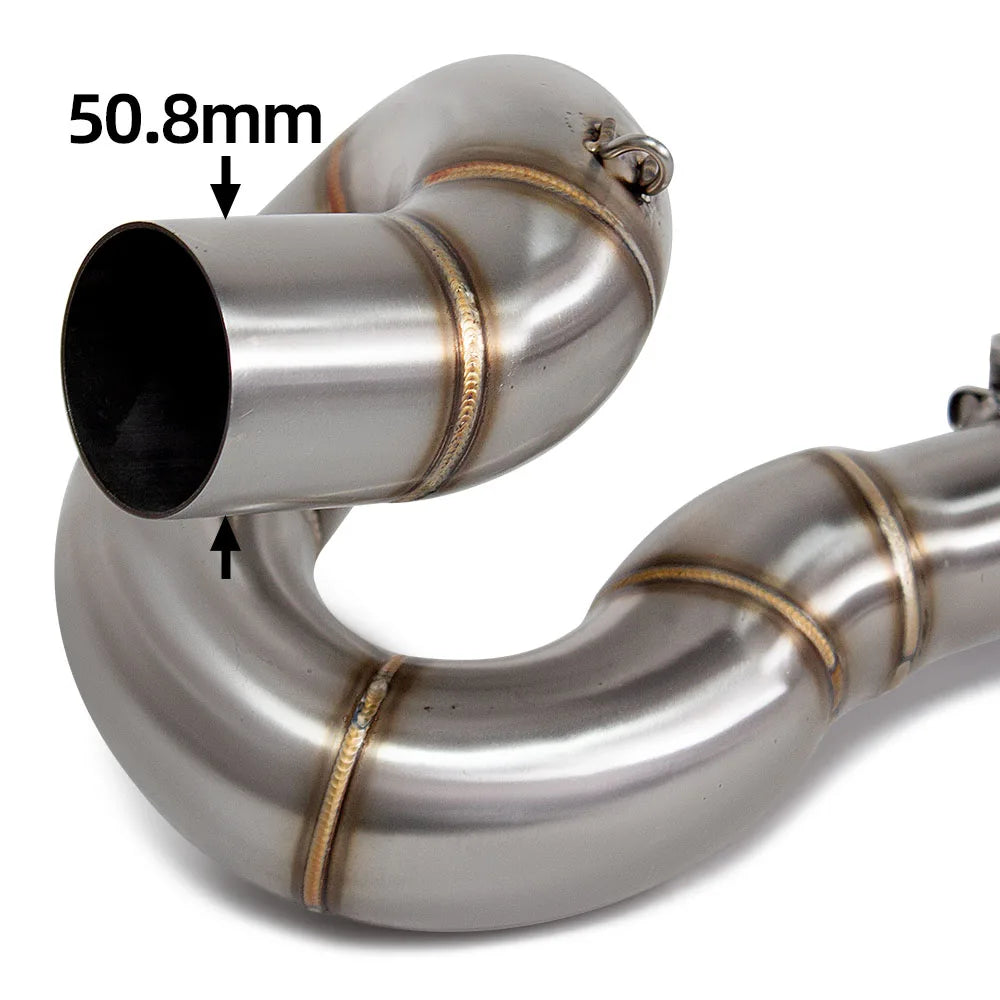 Choice Kawasaki Ninja Exhaust Front Link Pipe Stainless
