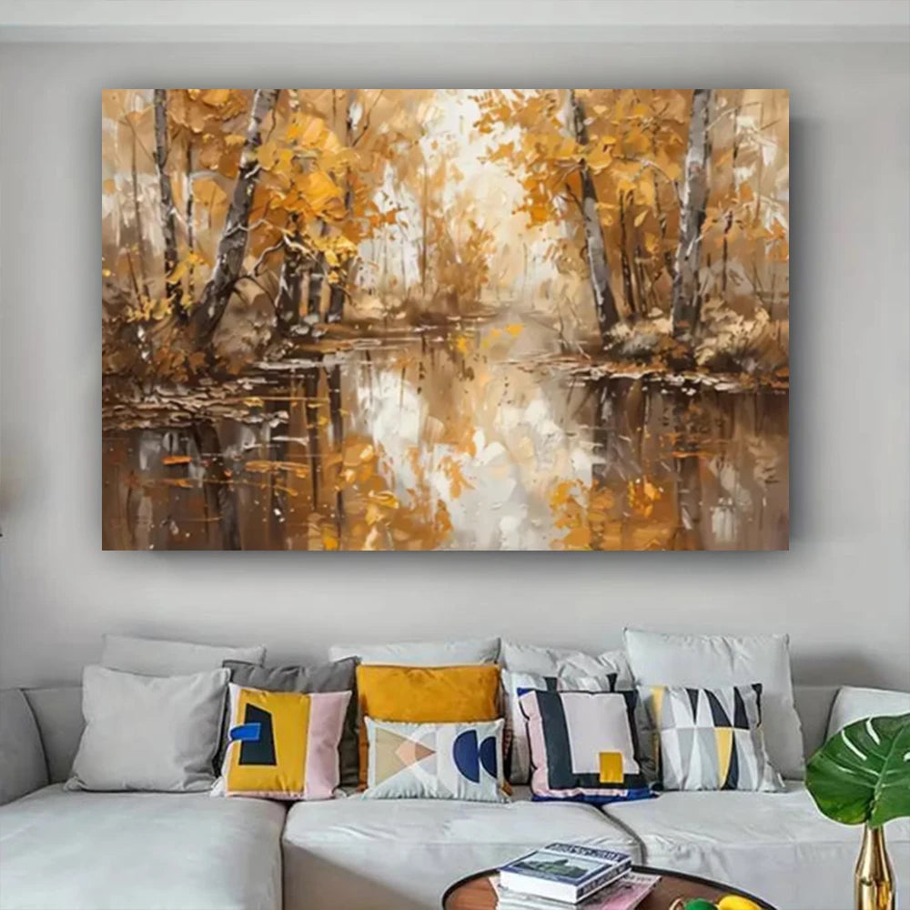 Homarlt Abstract Oil Painting On Canvas Wall Art Modern