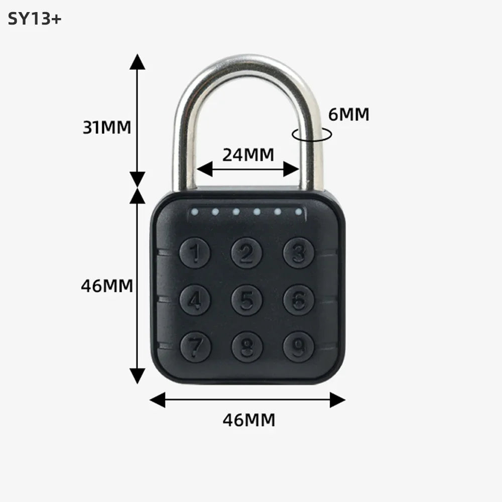 Tuya Lock Smart Biometric Fingerprint Door Lock Keyless Quick Unlock IP67 Waterproof Stainless Steel