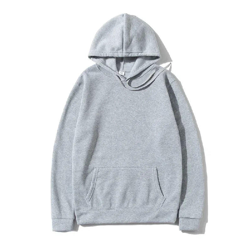 Unisex Hooded Pocket Hoodie Sweatshirt For Casual Fitness