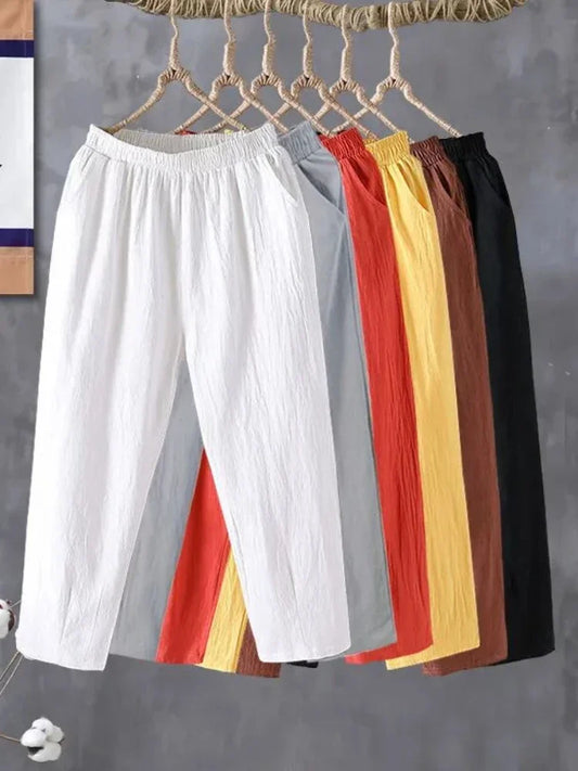 Casual Loose Harem Pants for Women Summer Comfort Wear