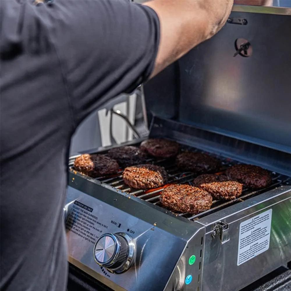 Portable Propane Gas Grill for Outdoor Camping and BBQ Cooking