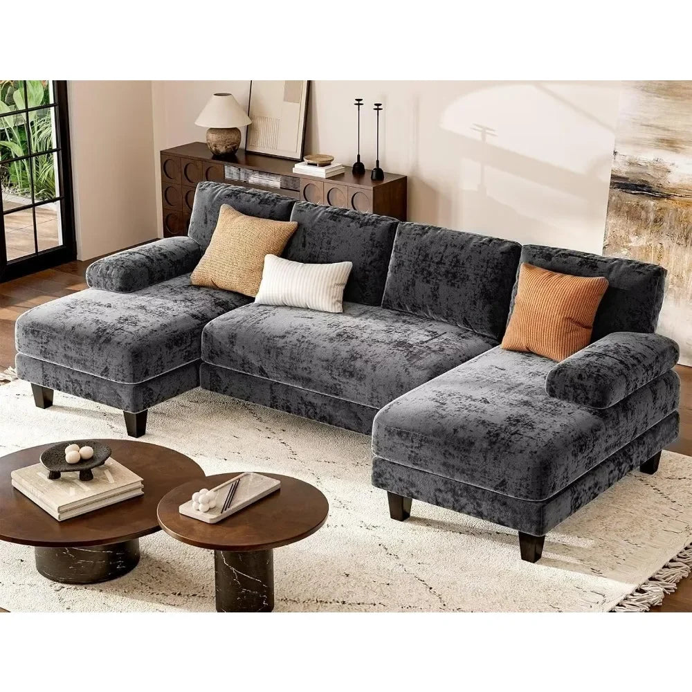 Txtin's U Shaped Sectional Sofa Living Room Couch